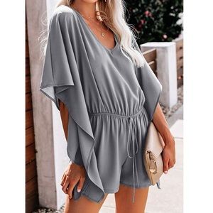 ✦NEW Off Shoulder Bell Sleeve Romper✦